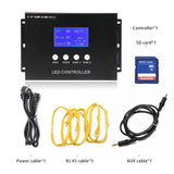 K-SY-408 8CH output over 10,000 dots support led pixel light time tunnel controller with voice and music control function,UCS512