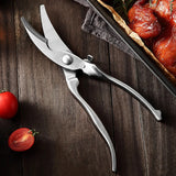 262mm Multipurposes Kitchen Shear 3Cr14MoV Stainless Steel Scissors Cut Chicken Poultry Fish Meat Vegetables Self-locking