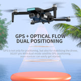 ZLL SG107 Pro RC Drone GPS 4K HD Dual Camera FPV One Key Return Brushless Motor RC Quadcopters 1200m Remote Control Distance