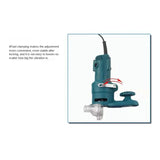 350W Portable Electric Woodworking Ecological Board Pvc Edge Trimming hine Chamfering Arc Milling Cutter
