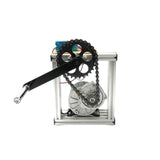 100W 12V Phone Charging Hand Crank Generator Micro Pedal GeneratorEUnyny