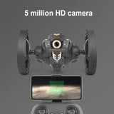 500W Pixel FPV Camera Jumping WiFi Remote Control Stunt Car with Music LED Headlight Children's Toy Gift