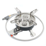 Portable Backpacking with Piezo Ignition Windproof Camp Stove Foldable Burner for Outdoor Camping Hiking Pic