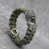 Indian Chief Paracord Hand Braided Bracelet