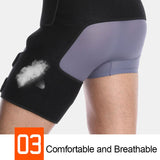 Brace-Groin Wrap- Adjustable Hip Compression Brace for Sciatic Nerve Thigh Pain Relief-Hip Wrap Support Belt