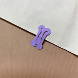 Bone Shape Hairpin Small Dog Hair Clips for Pug Grooming Dog Parts-C