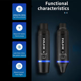 Nux Wireless Microphone Receiver Transmitter Acoustic System Guitar B-4 Plus Wireless Microphone System Bug 2.4 Ghz 6 Channels