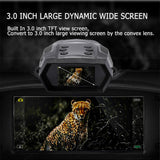 Digital Night Vision Binoculars 3" TFT LCD Display 4K Resolution Full Colors in Darkness Outdoor Night Vision Hunting Device