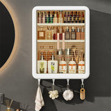 Seasoning Organizer Rack Multifunctional Spice Holder Multi Layer Condiment Storage Cabinet No Punch Kitchen Accessories