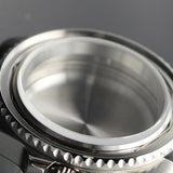 40Mm Stainless Watches Case Sapphire Glass Parts Fit Nh35A Nh36A Movement with Date Window Solid Steel Back Cover