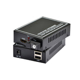 New 1Pair 1-channel to fiber digital 1080P HDMI-USB Optic Extender Converter HDMI Video Fiber Transceiver