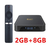TV98 PRO ATV Android 14 Smart TV Ultra HD 8K Allwinner H313 2GB 16GB Dual Band 5GWiFi BT Voice Remote Control Set Top Box