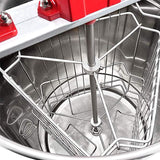 New with bracket 3 frame manual shaker separator 304 stainless steel honey extractor beekeeping tools