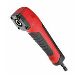 90 Degree Right Angle Extension Magnetic Screwdriver Drilling Shank 1/4 Inch Hex Wrench Drill Socket Holder Hand Tools With Bits