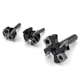Spoilboard Surfacing 2+2 Inserts Planing Leveler Slab Flattening Router Bit Woodworking Milg Cutter