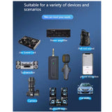 K35 Pro Microphone Wireless Lavalier Noise Reduction Microphone 3.5mm AUX for Megaphones Amplifier Speaker Computer Mobile Phone