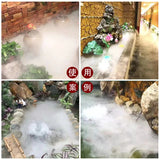 3Head Ultrasonic Humidifier Fog Generator Mist Maker For Water Fountain Pond Atomizer Diffuser With Colorful Lamp Nebulizer