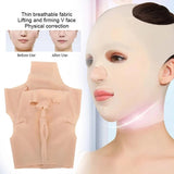 Slimming Bandage Breathable V‑Line up Belt Shaping Double‑Chin Reducer Relaxation Lift Up Face Skin Care Beauty Tools