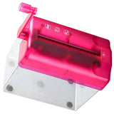 Small Paper Wear-resistant Hand Crank Plastic Household Daily Convenient Manual Shredder Office Accessory