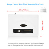 Remover 10 Gears Ultrasonic Spot Removal Pen Large Power Freckle Mole Removing Home Spa hine