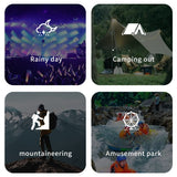 Portable Disposable Raincoat,keeping Dry and Comfortable Anytime,anywhere,allowing You To Fully Enjoy Every Moment Outdoors