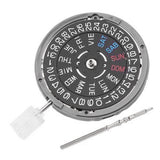 NH36 Automatic Movement NH36A Self-Winding Mechanical Quick Date/Day Setting 3.8 O'Clock Crown 24 Jewels