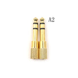 3.5 plug Jack Stereo Audio Adaptor For Microphone Headphone AUX Cable Convertor 3.5mm Male to 6.5 mm Female Adapter