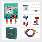 0-6000Kpa Refrigeration Gauge Dy523 Digital Mainfold Hvac Air Conditoner Vacuum Pressure Temperature Meter Tester