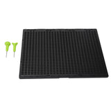 Braille Slate 27 Lines 30 Cells Braille Stylus Slate Waterproof Black for Blind for Drawing