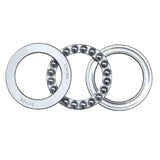 51222 Thrust Ball Plane Bearing Pressure Bearing 8222 Inner Diameter 110 Outer Diameter 160 Thickness 38mm 1Pcs