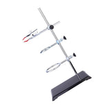 Chemistry Lab Stand Flask Clamp 60cm Metal Lab Equipment Stand for Education