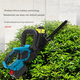 Electric Hedge Trimmer Household Fence Pruning Saw Rechargeable Cordless Grass Shear Garden Tool