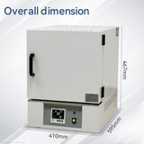 Industrial Alumina Heater Equipment energy saving high temperature with Kiln Heating Chamber Laboratory Ceramic Fiber Furnace