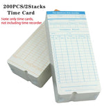 Electronic Employee Clock Attendance hine or Card Recorder Time Recording for Office Factory Warehouse