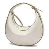 Crescent Shoulder Bag for Women Trendy Leather Crossbody Hobo Purse Vegan Clutch Handbag Adjustable Strap