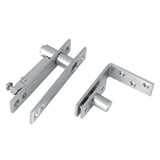 1Set Stainless Steel Door Pivot Hinge Up And DownPivot Hinge 360 Degree Door Pivot Hinge Hidden Pivot Hinge Use To Rotary Door