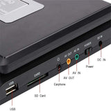 7.8 Inch 16:9 Widescreen 270° Rotatable LCD Screen Home Car TV DVD Player Portable VCD MP3 Viewer with Game Function