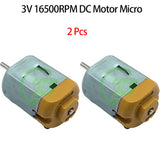 1/2/5/10PCS 3V 16500RPM DC Micro Mini High-speed 130 for DIY Handmade Four-wheel Drive Toy Motor Accessories