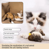 Guiwei teaser stick sound simulation cat toys teething parrot hedgehog mouse bird