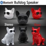 Bluetooth Wireless Speaker Fashion Bulldog Head Design Touche HIFI Bass Speaker