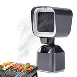 Portable Kitchen Exhaust Hood Fan - Range 2 Wind Speed, 3600rpm Suction Power, Angle and Height Adjustable, Removable Desktop