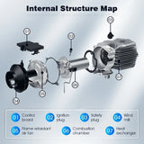 Car Diesel Heater 12V 5KW-8KW Fuel-operated Low Noise Dry Parking Remote Webasto Seat Heating Without Turning on The Engine