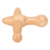 Trigger Point Massager Wood Shaped Boost Metabolism Lymphatic Drainage Relaxes Muscles Wooden Massage Tool
