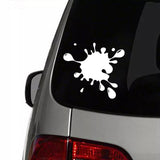 Paint Splatter Decals Waterproof Window Decal Multipurpose Reflective Car Funny Automotive Stickers For Trucks