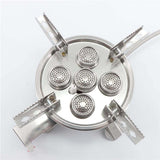 Portable Backpacking with Piezo Ignition Windproof Camp Stove Foldable Burner for Outdoor Camping Hiking Pic