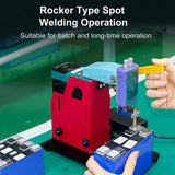 801H+ Lithium Battery Spot hine Pulse Welding Rocker Arm Push-Down Wortation Can Be Lifted