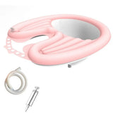 Portable Iatable Shampoo Basin Durable Drain Tube Air Pump Washing Sink Foldable Detachable Hair Wash Tub Bedridden