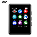 8/16/32/64G MP3 1.8inch Touch Screen Mini Music Player Bluetooth-Compatible 5.0 HIFI Sound for E-Book FM Radio