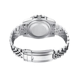 PINTIME Luxury Men's Watches Stainless Steel Strap Rotate the Cover 30M Waterproof  Sport Quartz Wristwatch Top Brand Relogios