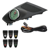 982 858 189 E 5Q0 Dash Clock Cover Black ABS Car Dashboard Clock for Vehicle